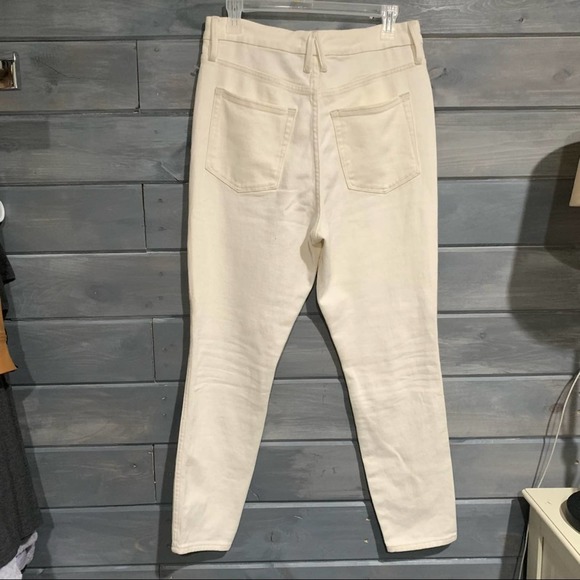 Free top- Good American good curve skinny crop jeans - Picture 6 of 8